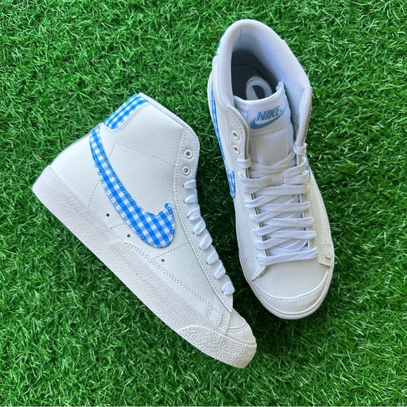 Nike Blazer Mid ‘77 White / University Blue - Picture 10 of 10